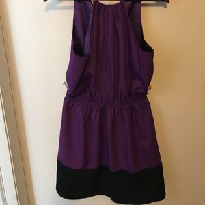 Purple party dress
